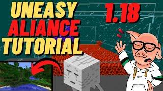 Uneasy Alliance Minecraft Advancement / achievement 1.18 Tutorial (super simple)