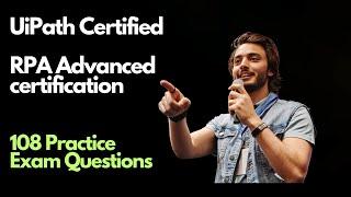 UiPath RPA Advanced certification exam practice questions