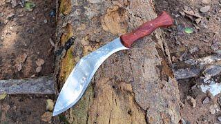 Knife Making - Turn an old knife in A beautiful knife | Creative Daily Works