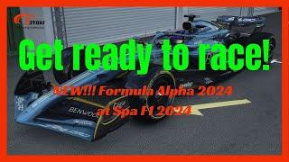 NEW!!! Formula Alpha 2024 at Spa F1 2024 | No Commentary | Assetto Corsa