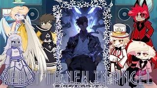 Hazbin Hotel Angels react to Sung Jin woo  | Lucifer | Charlie | Gacha life 2 | solo Leveling