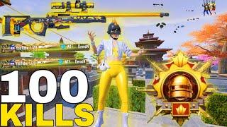 100 SOLO KILLS!!MY NEW SEASON BEST AGGRESSIVE RUSH GAMEPLAYSAMSUNG,A7,A8,J5,J7,J2,J3,XS,A3,A4,A5