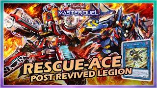 RESCUE ACE RANKED GAMEPLAY POST REVIVED LEGION IN YUGIOH MASTER DUEL