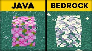 50 Java VS Bedrock Things in Minecraft