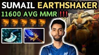 Insane Enchant Totem Dmg 500+++ EARTHSHAKER Midlane Highlights  King Sumail - Dota 2