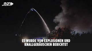 Lagerhalle in Flammen: Explosionen in Hennigsdorf – Feuerwehr im Grosseinsatz