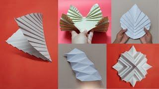 Learn Origami 02 | Basic Paper fold patterns | How to make origami basic folds | Deepali Karanjavkar