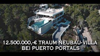 12.500.000,-€ TRAUM NEUBAU-VILLA BEI PUERTO PORTALS MALLORCA TOUR MIT MARCEL REMUS