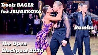 Troels Bager - Ina Jeliazkova | The Open Blackpool 2024 | Rumba