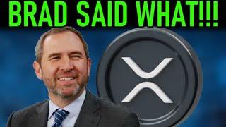 XRP BRAD GARLINGHOUSE DROPS HUGE NEWS