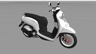 SHARE SCOOPY PUTIH PLAT KT [GTA SA MOD KT]