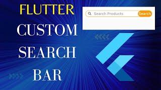 How to create a custom search bar in Flutter ? | Dart | Custom Search Text Field | Tutorial