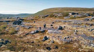 Рыбалка тундре. Ловля кумжи нахлыстом. Fly fishing on the Kola Peninsula. Trout fly fishing.