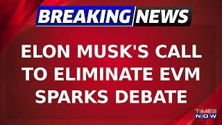 Breaking News | Elon Musk Sparks Controversy with Call to Eliminate Electronic Voting Machines