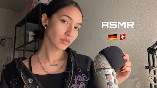 ASMR  in GERMAN (whispers, mic scratching, mouth sounds,..)