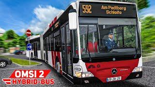OMSI 2: Im Mercedes-BENZ GDH HYBRIDBUS unterwegs in Waldhofen | Bus Simulator