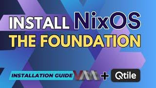 Install NixOS. Base INSTALLATION GUIDE plus CHEAT SHEET download. With Qtile and QEMU/KVM support.