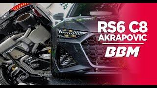 Titan soweit das Auge reicht! | Akrapovic Titan Abgasanlage am Audi RS6 C8 | by BBM Motorsport