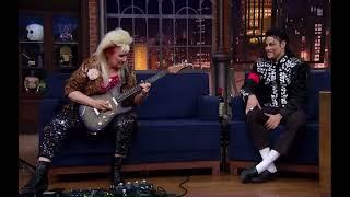 Guitarrista do Michael Jackson no The noite com Danilo Gentili #michaeljackson #janniferbatten