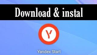 Cara Download Yandex Start & Cara Atasi Tidak Bisa Instal Yandex Start