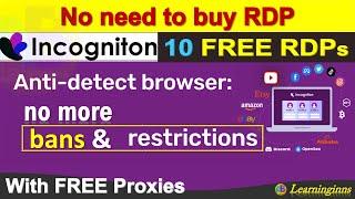 Best free anti detect browser 2023  Incognition || Learninginns