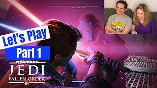 Jedi Fallen Order Lets Play Part 1 - Let's Go Be Jedi!