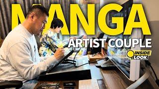 Day in the life of Japanese Manga artist Couple | Paolo from Tokyo, Mangaka, Anime