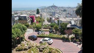 Lombard Street San Francisco 4K Walking Tour