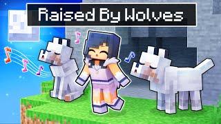 Raised By WOLVES In Minecraft!
