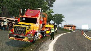 TRACTO MULAS COLOMBIANAS RETEN MILITAR EN EL ALTO DE LA LINEA RUTA EXTREMA