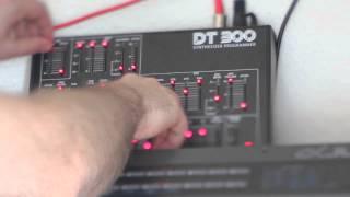 Roland alpha Juno with Dtronics DT-300 Synthesizer Programmer