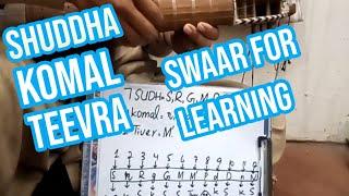 Rabab Lesson|Shuddha-Komal-Teevra|Classical Language terms.