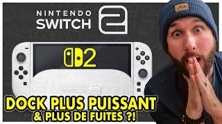 NINTENDO SWITCH 2 : DOCK PLUS PUISSANT 4K EN FUITE !?  CA S'ACCELERE !! RUMEUR