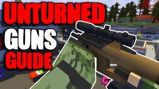 Unturned Escalation Guide - Full Gun Guide (IDs & Details)