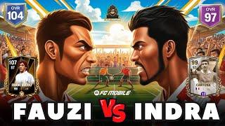 FAUZINOERDIN VS INDRA !! SIAPAKAH YANG MENANG ? FC Mobile Indonesia