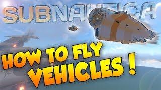 FLYING THE SEAMOTH AND CYCLOPS (MOBILE AIRSHIP!) | Subnautica Mods