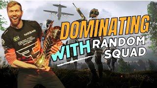 COMPLETE SERVER DOMINATION in PUBG with RANDOM SQUAD