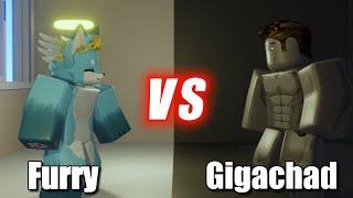 Roblox Furry Vs Gigachad EDIT