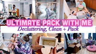 ULTIMATE PACK WITH ME | CLEAN, DECLUTTER + ORGANIZE | MOVING SOON! MAJOR CLEANING MOTIVATION 2024