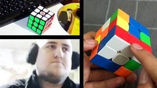 A Sub 14 cuber with 3 Sec solve!? Kchiuk's Legendary XX Cross