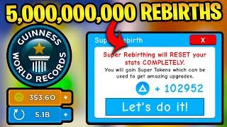 5,000,000,000 REBIRTHS IN MAGNET SIMULATOR BEST PLAYER