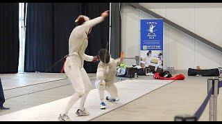 ELEANOR HARVEY -  LI YU HE  - Table of 16 CANADA CUP #1 Quebec October 2023 - Senior Women's Foil