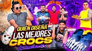 QUIEN DISEÑA LAS MEJORES  CROCS DEL TERROR  CON EL CREW 🩴