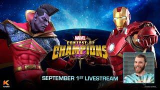 Gladiator Arrives / Iron Man's Upgrade / Ascension / September Update / Marvel Contest of Champions