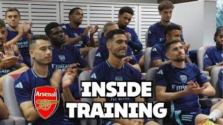 Inside Training as we prepare for Saturday - Welcome to The Arsenal, Mikel Merino - Arsenal Training