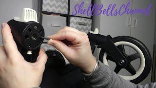 How to fix a wobbling Bugaboo Donkey pram Stroller wheel