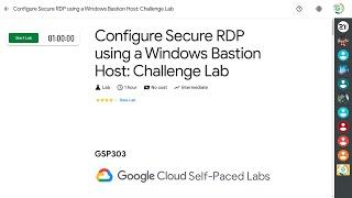 Configure Secure RDP using a Windows Bastion Host: Challenge Lab | Arcade | 2024 #qwiklabs | #GSP303