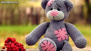 Амигуруми: схема Мишка Тедди "Тео". Игрушки вязаные крючком - Free crochet patterns.