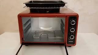 Духовка электрическая печь ASEL AF-40-23 Red 40L 1300W