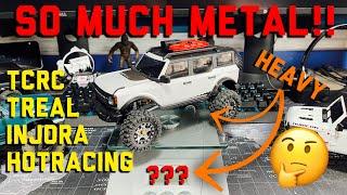 Scx24 Bronco Upgrades "HEAVY METAL” Build // Does More Weight Equal More Better?